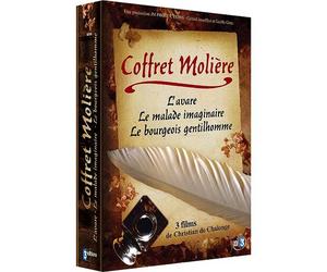 Coffret Molière - L'avare + Le Bourgeois Gentilhomme + Le Malade Imaginaire - Pack