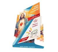 Coffret Mon année en prière 12 feuillets - Association Ephèse - Ass.coeur De Jesus Ephese - Coffret - Essai