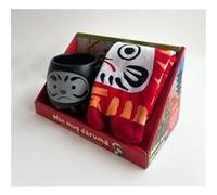 First Coffret Mon Mug Daruma - tasse en céramique, paire de chaussettes tabi, livre de recettes