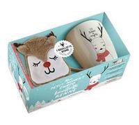 Coffret Mon petit moment chaud bouillotte Renne Collectif (Auteur)