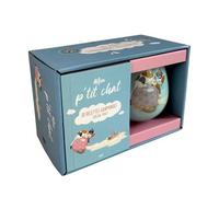Coffret Mug - Mon p'tit chat - 30 recettes gourmandes spécial mug !: Un joli mug en céramique et un livre de recettes