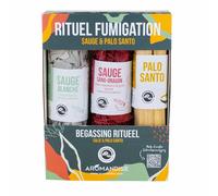 Coffret mon rituel fumigation - sauge et palo alto