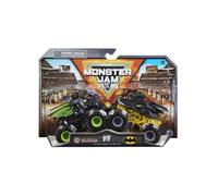 Coffret Monster Bakugan Dragonoid Et Batman - Voiture Noir - Set 2 Véhicules Miniatures Métal + 1 Carte Offerte - Collector