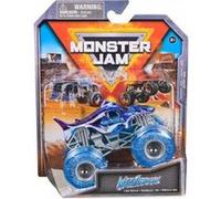 Coffret monster jam collection - diecast truck megalodon 1/64 collector series 40 - voiture monstre - set vehicule + 1 carte
