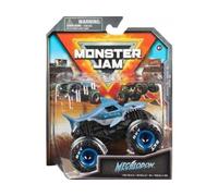 Coffret Monster Jam magalodon - Voiture Requin 1:64 - Set véhicule Miniature métal + Carte Tigre - nouveauté - Collector