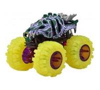 Coffret monster trucks power smashers skelesaurus - voiture hot wheels - set véhicule miniatures échelle 1:64