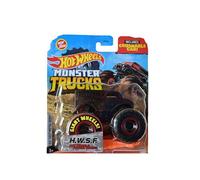 Coffret Monster Trucks Stealth Smashers - Voiture hot wheels Speciale Forces - Voiture Noire - Véhicule Miniatures