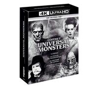 Coffret Universal Monsters : La Momie + La Fiancée De Frankenstein + Le Fantôme De L'opéra + L'étrange Créature Du Lac Noir - 4k Ultra Hd