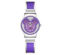 Coffret Montre Fille Enfant et Bracelet Fille - Coffret Cadeau - Mickey 2021 marque cristal quartz acier étanche Violet