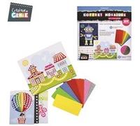 Coffret Mosaique En Mousse 1610 Autocollants Activite Creative Jouet Multicolor G