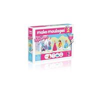 Coffret moulage en plâtre moulages - Mes princesses - 5 pcs