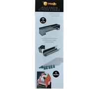 Coffret moule à bûche - WEB2O - Moule 30x8 cm - Embouts amovibles - Poche à douille - 6 douilles - Recette incluse