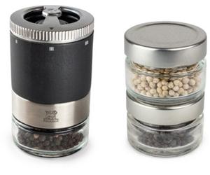 Coffret Moulin à poivre PEUGEOT maestro mp graphite + 3 poivres
