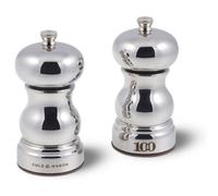 Coffret moulins sel et poivre Knightbridge inox 120 mm