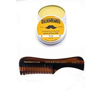 COFFRET MOUSTACHE CIRE (15ML) + PEIGNE GB71 -Édition limitée- En vous offrant un excellent coffret pour votre moustache! Un excellent coffret comprenant une cire ainsi qu’un peigne TOP..