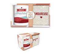 COFFRET MUG + CHAUSSETTES AMOUREUSE
