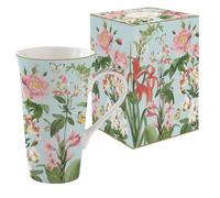 COFFRET MUG EN PORCELAINE 600 ML BOTANIC GARDEN - EASYLIFE