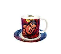 Coffret Mug Et Assiette Superman Multicolore
