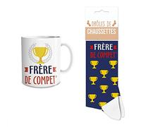 STC Coffret mug et chaussettes Frère