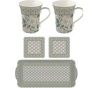COFFRET MUG XXL EN PORCELAINE 600 ML MONSOON GREEN - EASYLIFE