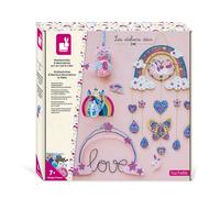 Coffret multi-activités arc-en-ciel rose TU