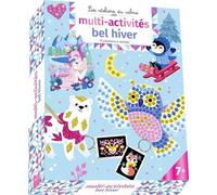 Coffret Multi-Activités Bel Hiver - 9 Créations À Réaliser - Avec Un Livret De 8 Pages Inclus
