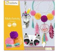 Avenue Mandarine Boîte créative DREAMY KC045C – attrape-rêves, porte-clés, pochette – dès 8 ans