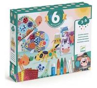 Coffret multi-activités Les animaux et leurs maisons Djeco Multicolore G