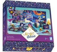 Coffret Multi-Activités-Magic School-11 Réalisations-Thème Sorcières-Kit Loisir Créatif DIY Enfant-Apprentissage Dextérité et Concentration-Dès 7 Ans-J09111