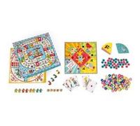 Juratoys Coffret Multi Jeux Carrousel (Bois Et Carton)
