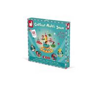 Juratoys Coffret Multi Jeux Carrousel (Bois Et Carton)