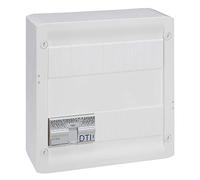 Legrand Coffret multimédia basique avec brassage – équipé et précâblé 4 prises RJ45