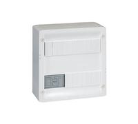 Coffret multimédia basique DRIVIA avec brassage équipé et précâblé 4 prises RJ45 - - 413218