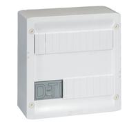 Coffret multimédia basique DRIVIA avec brassage équipé et précâblé 4 prises RJ45 - LEGRAND - 413218