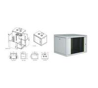 Digitus Coffret mural 19" Soho-Line 20U Gris clair