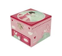 Coffret musical avec tiroir, L' Oiseau en cage