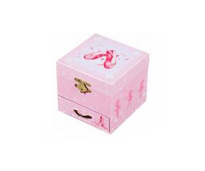 Coffret musique cube chaussons balle...