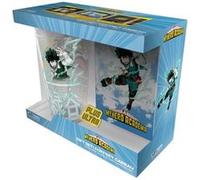 Coffret My Hero Academia Verre XXL + Pin's + Carnet Héros
