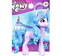 Coffret My Little Pony - Poney Violet Izzy Moonbow 8 Cm - Set Petit Poney + Carte Tigre