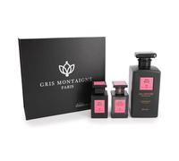 Coffret Mya Belle - Gris Montaigne - Gel Douche 650ml - Parfum 75ml - Huile 75ml - Femme