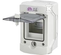 Coffret N/T 4 MOD.ECH-4G IP65 1500V DC 001101060