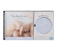 Coffret naissance album + empreinte - atmosphera Bleu G