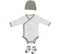 Coffret Naissance Bébé "Vêtement" 0-3 Mois Taupe G
