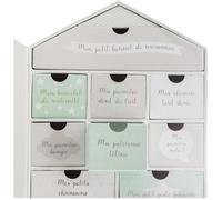 Coffret naissance maison - Vert - Atmosphera
