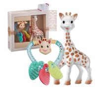 Coffret naissance prêt à offrir Sophie la girafe et hochet coeur - Vulli