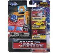 Coffret Nano Transformers Jada 3 véhicules miniatures métal