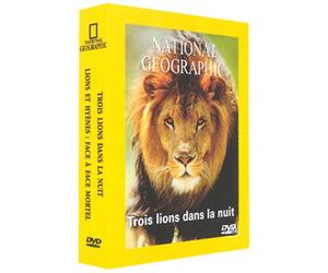 Coffret National Geographic : Trois lions dans la nuit / Lions et Hyènes, face à face mortel