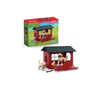 Coffret Niche avec Golden Retriever, 42722 Farm World, Des 4 ans