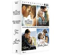 Coffret Nicholas Sparks : Une seconde chance + N'oublie jamais + Cher John + Un havre de paix