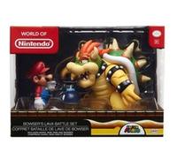 Figurine Mario et Bowser - Coffret diorama JAKKS PACIFIC - Licence Super Mario